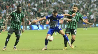 Kocaelispor, Erzurumspor FK'yı 1-0 mağlup etti