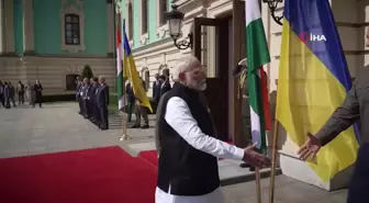 Hindistan Başbakanı Modi Ukrayna'ya tarihi ziyaret gerçekleştirdi