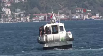 Sarıyer'de batan teknede kaybolan kişiyi arama çalışmaları devam ediyor