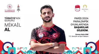 Paris 2024 Paralimpik Oyunları'nda Türkiye'yi temsil edecek sporcu Mikail Al altın madalya hedefliyor