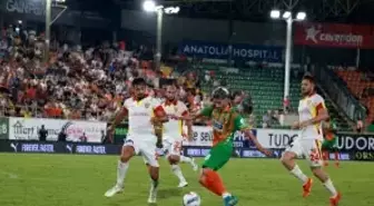 Corendon Alanyaspor ile Göztepe 1-1 berabere kaldı