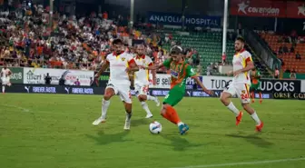 Corendon Alanyaspor ile Göztepe 1-1 berabere kaldı