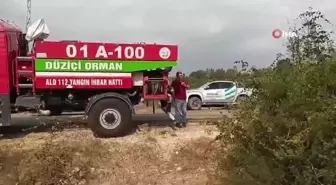 Osmaniye'de makilik alanda çıkan yangın söndürüldü