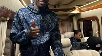 Trabzonspor'un yeni transferi Muhammed Cham Trabzon'a geldi