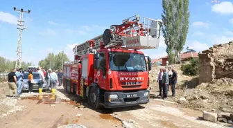 Kayseri'nin Bünyan ilçesinde sel felaketi