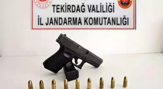 Tekirdağ'da Ruhsatsız Tabanca Operasyonu