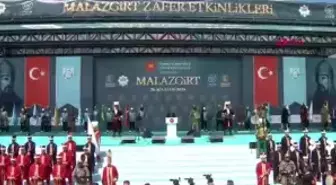 Cumhurbaşkanı Erdoğan: Malazgirt ruhunu yaşatacak, yeni nesillere şanla şerefle teslim edeceğiz