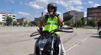 Eskişehir'de Motosiklet Sürücülerine Uyarı: Kask ve Eldiven Çok Önemli