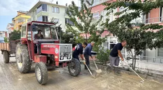 Sinop'un Gerze ilçesinde sağanak nedeniyle 87 evde hasar meydana geldi