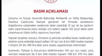 İşten çıkaran firmaya 2 milyon lira para cezası