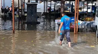 Çankırı'da Şiddetli Sağanak Sonrası Su Baskınları