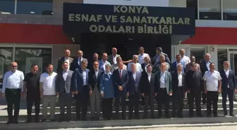 AK Parti Konya Milletvekili Ziya Altunyaldız, Konya'da kamu ve özel sektör temsilcilerinin sorunlarını dinledi