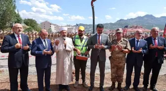 Diyanet İşleri Başkanı Ali Erbaş, Tunceli'de cami temel atma törenine katıldı