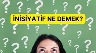 İnisiyatif nasıl yazılır? İnisiyatif ne demek? İnisiyatif nasıl yazılır TDK?
