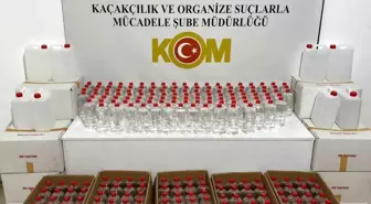 Samsun'da 700 litre sahte içki yapımında kullanılan etil alkol ele geçirildi