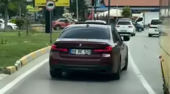 Aksaray'da Trafikte Drift Yapan Sürücüye 32 Bin 233 TL Cezai İşlem