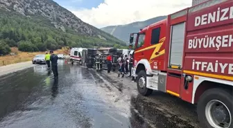 Denizli'de düğüne giderken kaza: Sultan Çırak son yolculuğuna uğurlandı