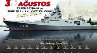 30 Ağustos Zafer Bayramı'nda Deniz Kuvvetleri gemileri vatandaşların ziyaretine açılıyor