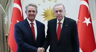 Cumhurbaşkanı Erdoğan, ABD Büyükelçisi Jeff Flake ile görüştü