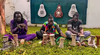 Batı Afrika'nın geleneksel trompeti kakaki