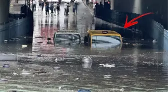 İstanbul'da beklenen sağanak ve dolu yağışı başladı! Feci görüntüler geliyor