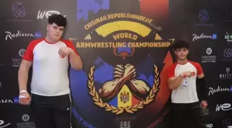 Tarsuslu Lise Öğrencisi Dünya Bilek Güreşi Şampiyonası'nda Şampiyon Oldu