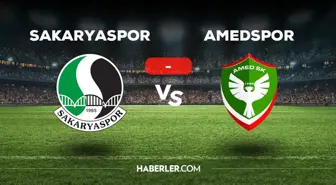 Sakaryaspor Amedspor maçı kaç kaç, bitti mi? MAÇ SONUCU! Sakarya Amedspor golleri kim attı, canlı maç anlatımı!