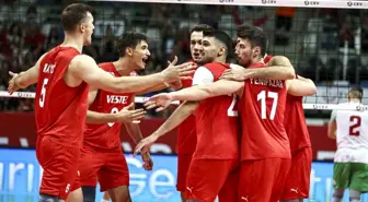 A Milli Erkek Voleybol Takımı Macaristan'ı 3-0 Mağlup Etti