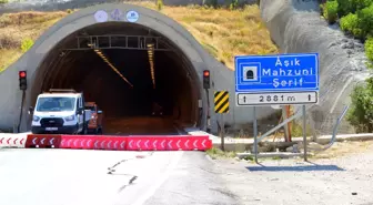 Kahramanmaraş'taki Aşık Mahzuni Şerif Tüneli Yeniden Trafiğe Kapatıldı