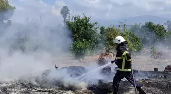 Hatay'ın Arsuz ilçesindeki yangınlar söndürüldü