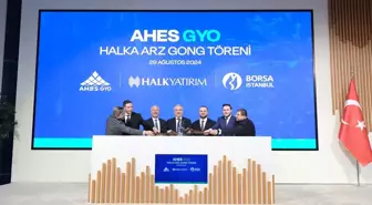 AHES GYO Borsa İstanbul'da işlem görmeye başladı