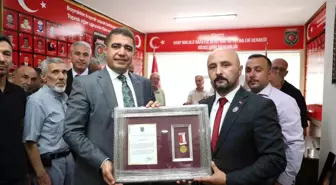 Düzce Valisi Selçuk Aslan, Türkiye Harp Malulü Gaziler Şehit Dul ve Yetimleri Derneği'nin Düzce şubesini ziyaret etti