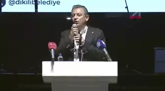 İZMİR CHP Genel Başkanı Özel, Dikili'de konuştu