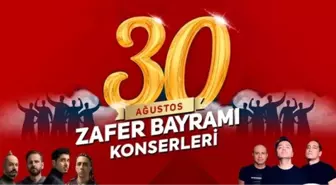 Muğla 30 Ağustos konserleri! Muğla Manga, Zakkum, Adamlar, Bilal Sonses, Oğuz Aksaç, konserleri ne zaman, nerede yapılacak?