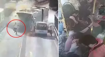 Ölümlü metrobüs kazasının yeni görüntüleri! Araç içinde kıyamet kopuyor