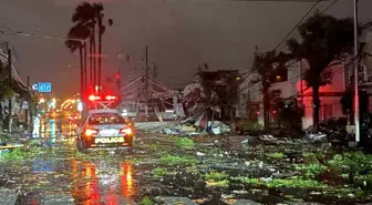 Japonya'ya ulaşan Shanshan Tayfunu en az 54 kişiyi yaraladı, 1 kişi kayboldu