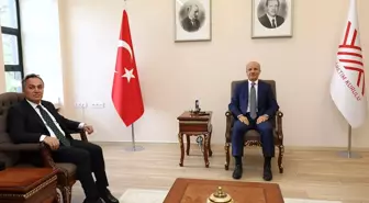 TOGÜ Rektörü Prof. Dr. Fatih Yılmaz, YÖK Başkanı Prof. Dr. Erol Özvar'ı ziyaret etti