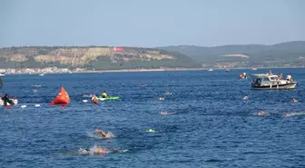 Çanakkale Boğazı Yüzme Yarışması'nın 37'ncisi gerçekleştirildi