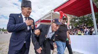 Kore Savaşı Gazisi Hüseyin Bodur, Milli Mücadele Törenine Katıldı