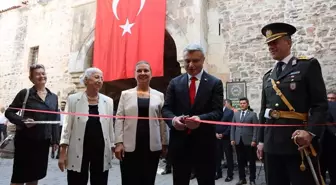 Safranbolu'da Türk Silahlı Kuvvetlerine bağışlanacak bez bebek ve resim sergisi açıldı