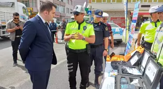 Süloğlu'da Polis ve Jandarma Trafik Ekipleri Tanıtım Faaliyeti Düzenledi