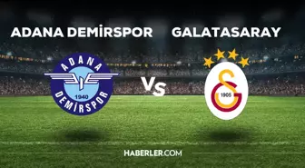 Adana Demirspor Galatasaray maçı ilk 11'i! Galatasaray'ın Adana Demirspor maçı 11'i belli oldu mu, ilk 11'de kimler var?