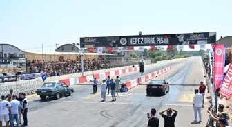 Antalya'da Oto Drag 1. Ayak Yarışları Başladı