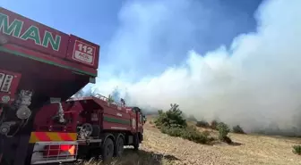 Kahramanmaraş'ta Orman Yangınına Karadan Müdahale Başladı