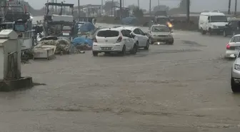 Kırklareli Demirköy'de Sağanak Yağış