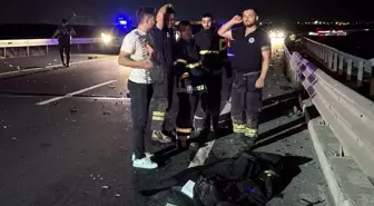 Tekirdağ'da Ters Yöne Giren Motosiklet ile Otomobil Çarpıştı: 1 Ölü, 5 Yaralı