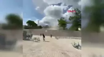 Bursa'da Meydana Gelen Hortum Plastik Sandalyeleri Havalandırdı