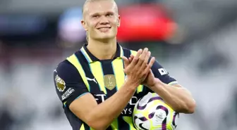 Erling Haaland, Premier Lig'de 8. kez hat-trick yaparak rekor kırdı