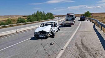 Çorum'un Alaca ilçesinde trafik kazası: 2 kişi yaralandı