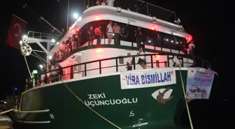 Sinop'ta Balıkçılar Yeni Av Sezonuna Başladı